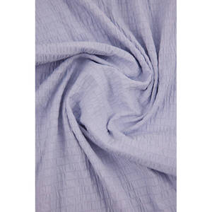 Étole en polyester bleu 45X190 - Product Image 3