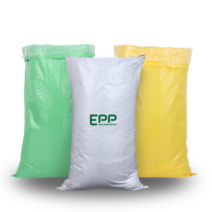 Bolsas tejidas de PP laminadas a buen precio con cremallera tratada UV a prueba de humedad 50kg 25kg 100kg maíz blanco Vietnam - Product Image 4