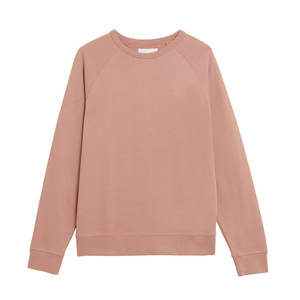 เสื้อสเวตเตอร์ผ้าฝ้าย100% สำหรับผู้ชายเสื้อสเวตเตอร์ผ้าคอตตอนน้ำหนักเบาไม่มีลาย420gsm 100% ออกแบบโลโก้ได้ตามต้องการ - Product Image 1