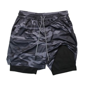 Short multi-poches pour hommes Short de sport décontracté pour la plage Short moulant doublé pour le quotidien - Product Image 2