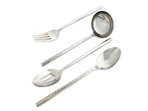 Stainless Steel <b>Flatware</b> <b>Set</b> with Mirrored Finished and Customized Shape Perfect for Kitchenware and Tableware Accessories - Product Image 4