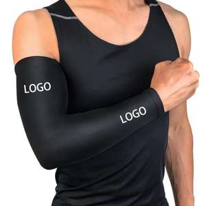Manga de Compresión Elástica para Brazo, Protector UV para Deportes al Aire Libre, Ciclismo, Baloncesto, Correr, con Logotipo Personalizado - Product Image 1