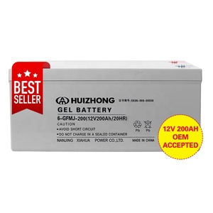 딥 사이클 GEL 12V 200AH 밀폐형 납산 태양광 배터리 에너지 저장 시스템용 - Product Image 5