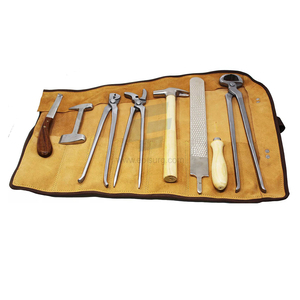 Wholesale Efficient Horse Farrier <b>Tool</b> Kit for Hoof Care Pliers Nipper Hammer Hoof Cutter Knife for Hoof Trimming - Product Image 1