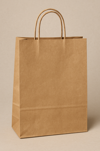 <b>Small</b> <b>Christmas</b> Paper <b>Bag</b> For <b>Candy</b> Cookies And Holiday Party Favors Custom Printed With Logo - Product Image 3