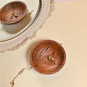 Fruit Display Bowl <b>Kitchen</b> <b>Accessories</b> Multipurpose Useful Natural Finished <b>Wooden</b> Serving Bowls in Reasonable Prices - Product Image 2