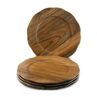 Plaque de chargeur en bois motif de dessin animé forme animale jetable Style classique fini naturel meilleure élégance prix peu coûteux rapide