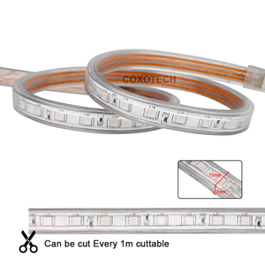 Tira de luces LED RGB <span class=keywords><strong>SMD</strong></span> 5050, IP65, 50M, 10M, cambio de Color, PVC, alto lumen, decoración de fiesta de Navidad, iluminación de cinta <span class=keywords><strong>Flexible</strong></span> - Product Image 3