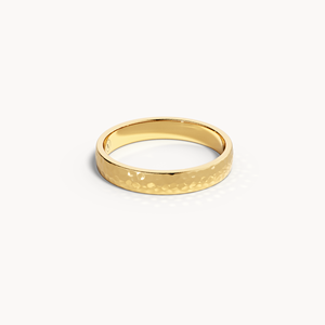 Anillo de Boda Martillado de 3.5mm - Product Image 6