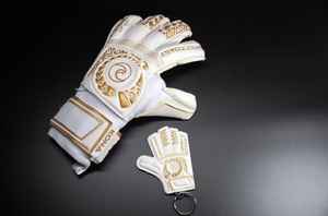 Guantes de Portero de Cuero Premium Personalizables Ajuste Personalizado Venta Al por Mayor Fútbol Latex Grip - Product Image 4