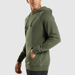 Sudadera con capucha personalizada gruesa recortada para hombre al por mayor, Sudadera con capucha recortada gruesa con bordado gráfico de lujo de alta calidad, sudaderas con capucha cortadas con lavado ácido - Product Image 2