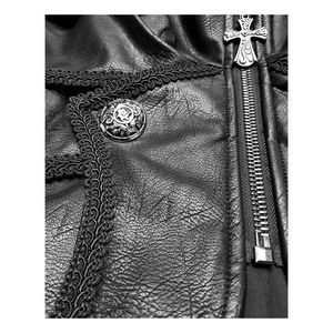 2025 alta venta al por mayor de motos hechas a medida para hombres y mujeres en la carretera de moda de cuero Biker chaquetas de motocicleta - Product Image 3