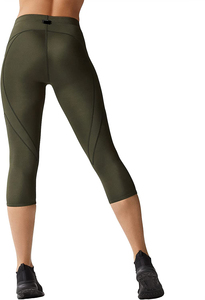 Nouveauté 2026 Pantalon de sport sans couture uni taille haute grande taille avec effet froncé aux fesses, coupe droite, jambe large et évasée, pour yoga et gym - Product Image 4