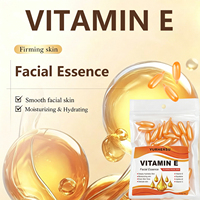Capsules d'essence faciale en gros à la vitamine E, huile de jojoba, vitamine C, squalane – Hydratation intense, uniformisation du teint, soin quotidien de la peau