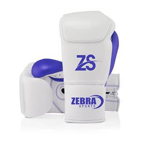 Guantes de boxeo profesionales de alta calidad con cordones para luchar Guantes de boxeo de cuero hechos a medida Venta caliente de fábrica - Product Image 5