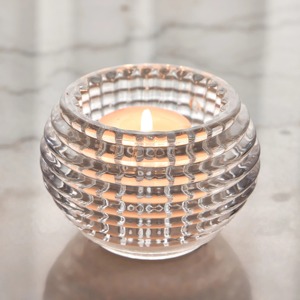 Elegante portavelas de cristal, decoración moderna para el hogar, centro de mesa elegante para sala de estar, dormitorio y mesa de comedor - Product Image 3