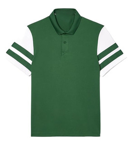 Polo unisex superventas de verano de alta calidad transpirable de secado rápido de poliéster en blanco de color sólido con impresión completa de logotipo personalizado - Product Image 1