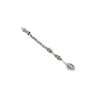 Catena del re modello anatolico esagonale 925 nappa in argento Sterling - Product Image 1