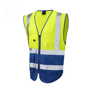 Chaleco de Seguridad de Malla de Poliéster Reflectante, Camisa de Trabajo Impermeable, con Logotipo Personalizable - Product Image 4