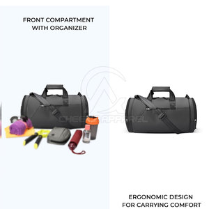 Sac de voyage de grande capacité conçu pour vêtements, chaussures, équipement et accessoires, idéal pour les voyages, les sports et l'entraînement - Product Image 4