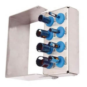 Kit de taladros de trépano Dental hecho a medida de acero inoxidable de alta calidad, 8 uds, cirugía quirúrgica de implantes - Product Image 5