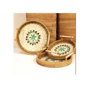 <b>Woven</b> Rattan Woman Hand <b>Bag</b> From Natural Rattan for Summer Vacation/ Handmade <b>Woven</b> Rattan Woman Hand <b>bag</b> For Holiday - Product Image 1