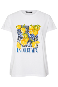 เสื้อแขนกราฟิกสีขาวคุณภาพสูงสำหรับผู้หญิง OEM/ODM แบบลำลองเสื้อผ้าไซส์สหรัฐ/อังกฤษปรับแต่งได้ - Product Image 4