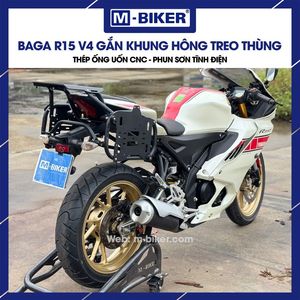 Marco para Maletas Laterales MBiker R15 V4 con Bolsa de Almacenamiento de Nailon y Aluminio Incluida, Portaequipajes Usado Gn Sau + Marco de Información - Product Image 4