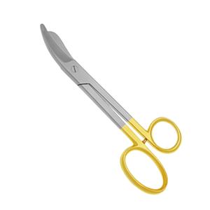 Ciseaux à pansements Lister plaqués or Esmarch, ensemble d'instruments chirurgicaux, équipement dentaire manuel, certifié CE, garantie de 3 ans - Product Image 6