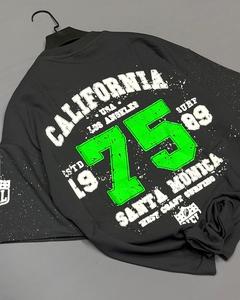 Lujo personalizar hombres 220gsm 250 Gsm gran tamaño gota hombro peso pesado Supima algodón camiseta - Product Image 1