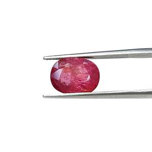 Pierre précieuse rubis naturel non chauffé de 6,52 carats, taille polyvalente incluant émeraude, Asscher, brillant, rose, ovale et trilène - Product Image 5
