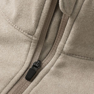 Streetwear personnalisé pulls pour hommes pulls en polaire lourde pull en polaire personnalisé à fermeture éclair quart pour hommes - Product Image 3