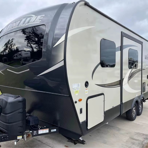 2024 Compact Mini Motorhome Travel Van Off-Road Teardrop Camper Trailer con baño para aventuras al aire libre para uso en vehículos y automóviles - Product Image 1