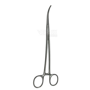 Pinces courbées de dissection et de ligature réutilisables, durables et de fabrication professionnelle, 8 3/4 - Product Image 2