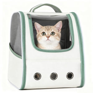 Mochila grande de doble hombro para mascotas, cápsula espacial portátil para exteriores, bolsa de viaje para mascotas, cómoda bolsa transpirable Oxford para gatos - Product Image 1