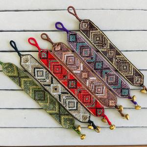 Custom Design Boho Style Handmade Miyuki Weave Small Beaded Adjustable <b>Braid</b> Bracelet Seed <b>Beads</b> Bracelet - Product Image 1