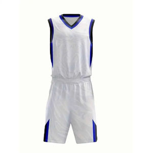 Personaliza tus Propios Uniformes de Baloncesto, Conjunto de Camiseta de Baloncesto Reversible - Product Image 1