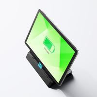 Tablette Android ODM en forme de L pour réception de clinique, écran 11 pouces 1920*1200 Incell MT6789 6+128 Go WIFI LTE avec station de charge
