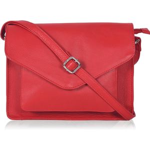 Sac à main bandoulière en cuir de vachette grainé pour femme, bandoulière réglable, élégant sac à main - Product Image 1