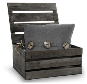 Haute qualité meilleure vente Acacia caisse en bois boîte de rangement avec couvercle pour le stockage livre debout Table pour le stockage - Product Image 3