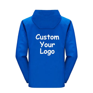 Nouveaux vêtements de plein air vente en gros logo personnalisé piste course sport coupe-vent imperméable pour hommes - Product Image 5