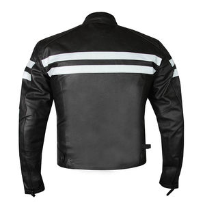 Vêtements pour hommes à la mode Vêtements décontractés et veste en cuir pour hommes et veste en cuir de style Offre Spéciale à vendre - Product Image 6