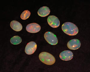 Opale éthiopienne pierre naturelle faite à la main coupe à facettes fabrication de bijoux et accessoires composants pierre en vrac - Product Image 1