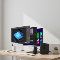 Nuevo SEEKMINI PQ100S Mini PC Intel Core I3/I5/I7 12.ª-14.ª Generación SSD+HDD Windows 11 DDR5/DDR4 RAM Uso Empresarial Certificado CE/RoHS 1 Año de Garantía