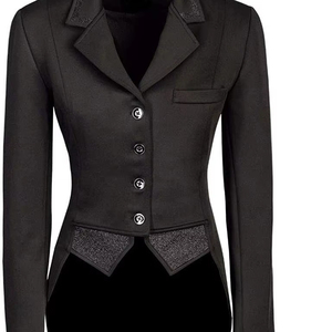 Abrigo de cola de montar profesional transpirable de diseño único Material de tamaño personalizable de alta calidad Logotipo personalizado Entrenamiento ecuestre - Product Image 1