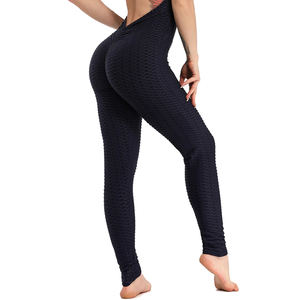 Mono de Yoga de Cintura Alta para Mujer al por Mayor, Color Sólido, Transpirable, de Secado Rápido, Impermeable, Ecológico, Ropa de Gimnasio, Fitness - Product Image 3