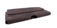 Étui de téléphone marron foncé vintage avec boucle de ceinture étui de téléphone portable fait à la main pochette de téléphone en cuir véritable pour le voyage
