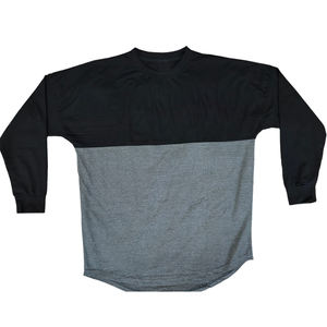 Fabrication professionnelle dames grande taille léger doux coton sweat décontracté solide OEM ODM Service surdimensionné maillot uni - Product Image 1