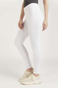 Meilleur prix Leggings de gymnastique pour femmes avec logo personnalisé pleine longueur 100% coton tissu respirant Offre Spéciale décontracté pour l'hiver fabriqué au Pakistan - Product Image 3