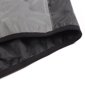 Chaqueta Cortavientos de Lona de Alta Calidad para Hombre, con Cierre de Cremallera de un Cuarto, Cuello Alto, Reflectante de Seguridad - Product Image 5